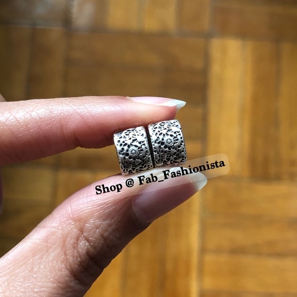 Pandora Sterling Silver retired clips - Picture 1 of 3